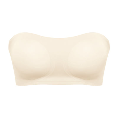 Fascia Invisibile - Strapless bandeau bra with crossover back