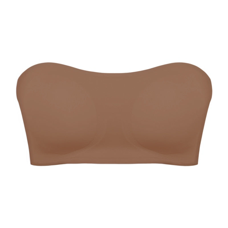Fascia Invisibile - Strapless bandeau bra with crossover back