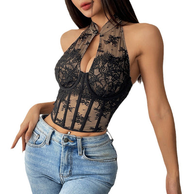 Fior di Fuoco – Sexy Cheongsam corset top