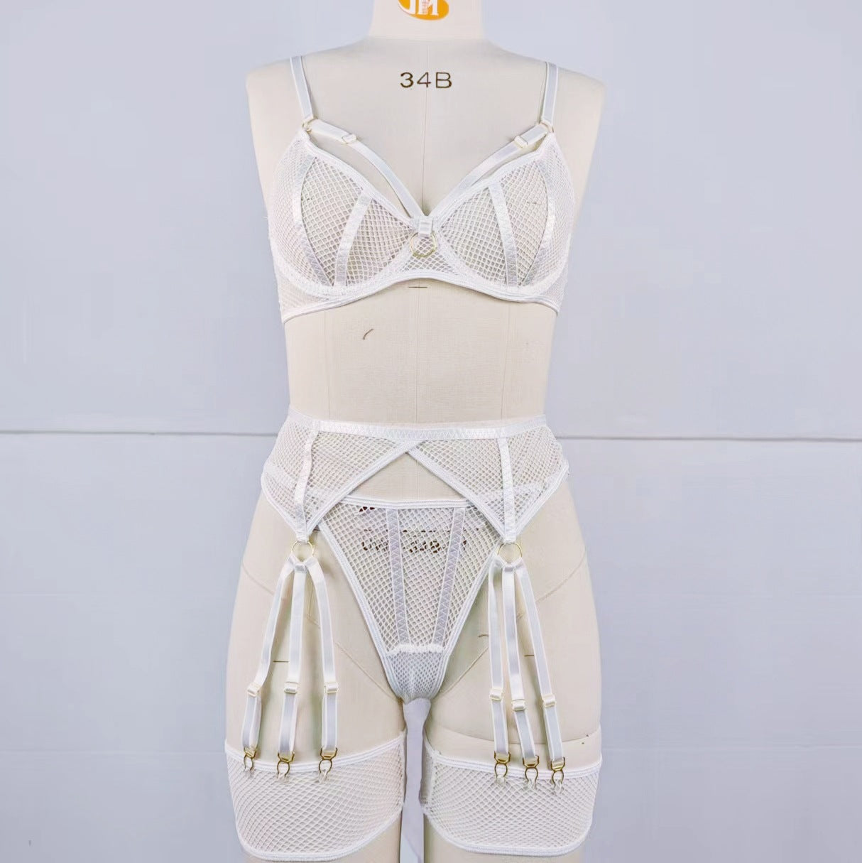Rete Seduzione Lingerie Set 3-teilig