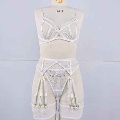 Rete Seduzione Lingerie Set 3-teilig