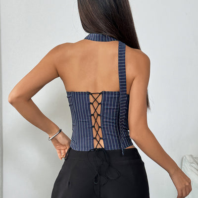 Corsetta Notturna – Sexy backless corset top